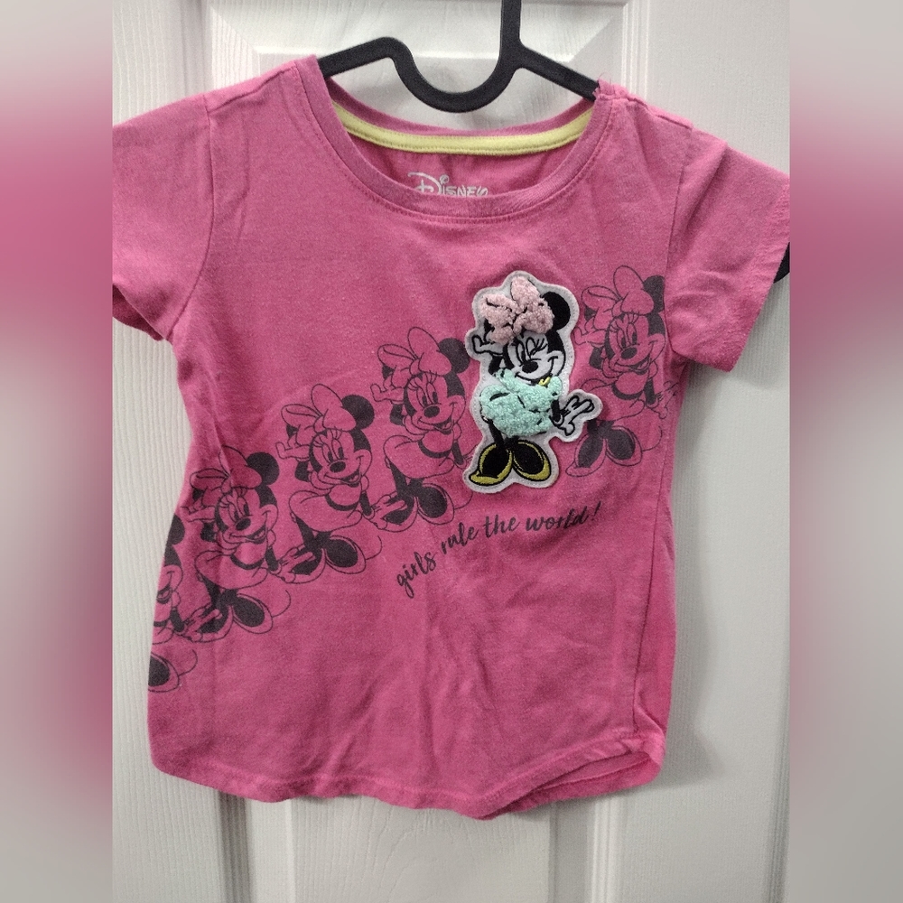Pink Minnie mouse top